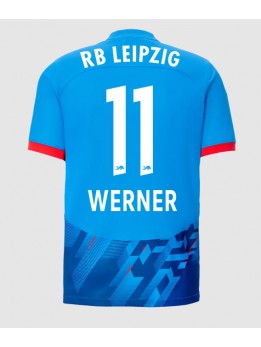Moški Nogometna dresi replika RB Leipzig Timo Werner #11 Tretji 2023-24 Kratek rokav